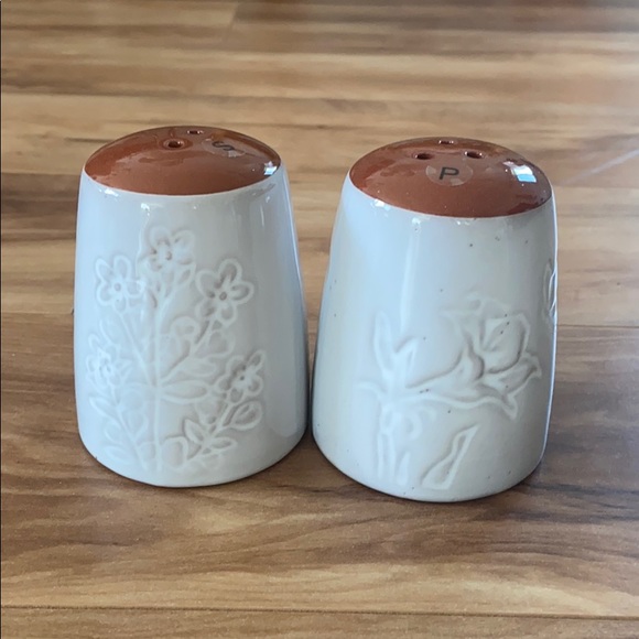 Pier 1 Glazed Terracotta Salt & Pepper Shaker - Picture 2 of 12